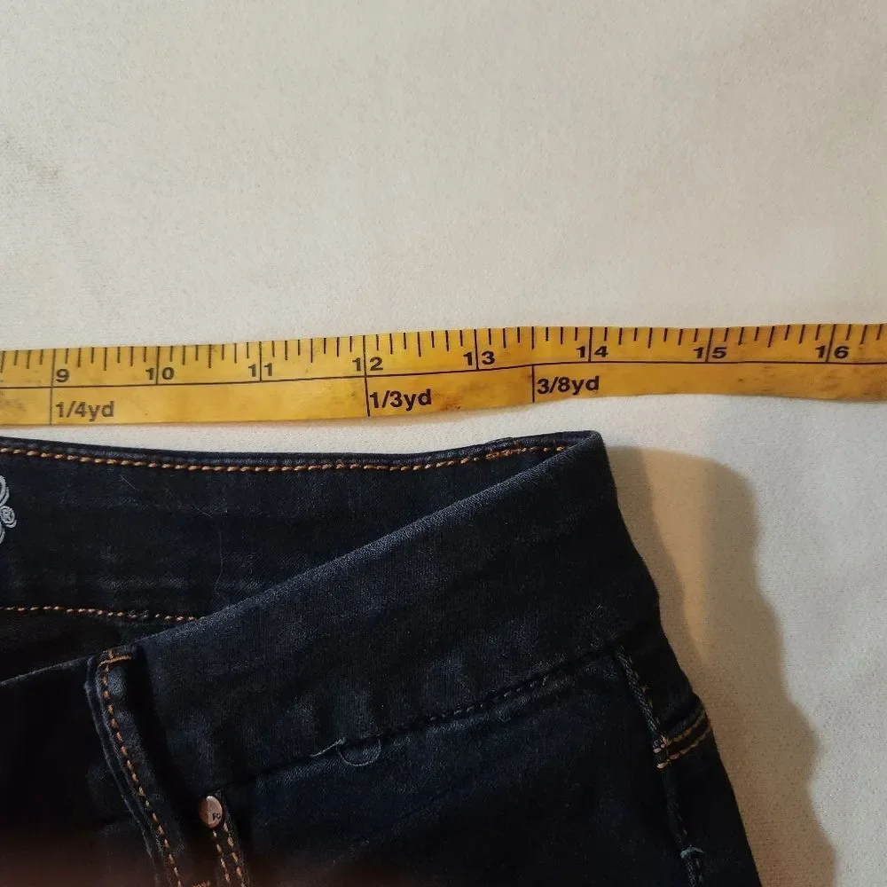Faded‎ Glory Dark Blue Skinny Jeans Size 8 Petite